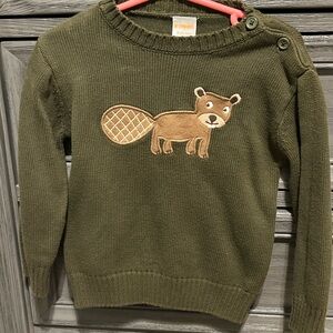 •Gymboree•Sweater•Beaver•18-24 months•Excellent condition•